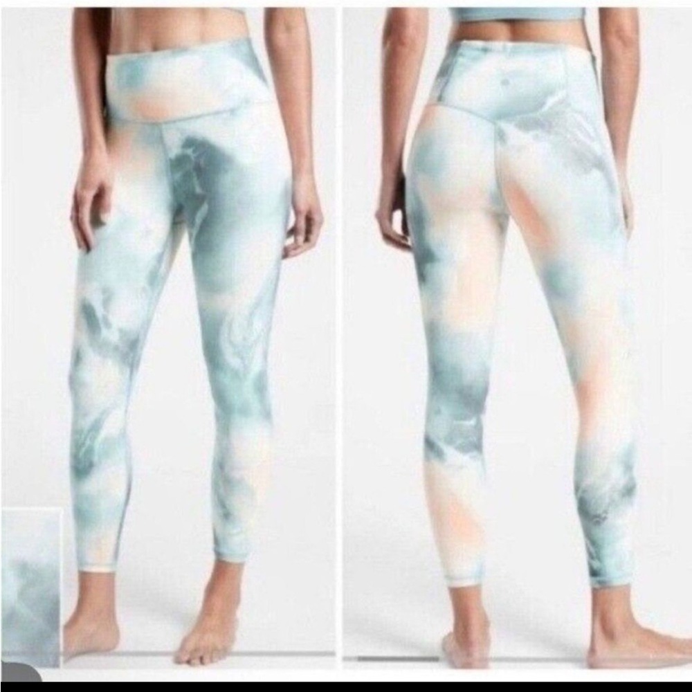 Athleta Elation Printed 7/8 Tight